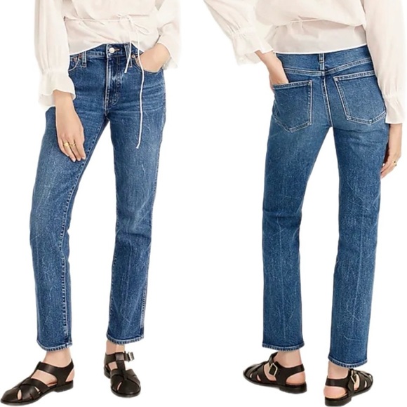 J. Crew Denim - Vintage J. Crew 484 stretch Kurabo Blue Jeans women’s size 32